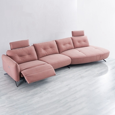 BN Multifunctional Sofa Italian Minimalist Genuine Cowhide Leather Living Room Functional Sofa Electric Recliner Sofas
