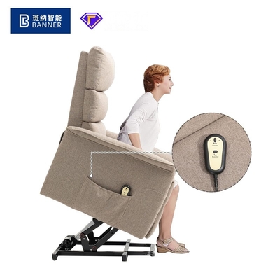 BN Electric Elderly Sofa Chair Lift Fabric Multi Functional Pregnant Women Remote Control Stretching Sofa Recliner Chair