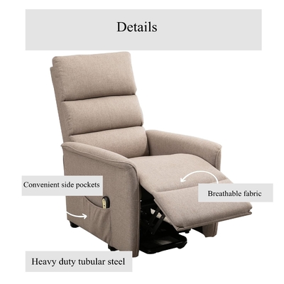 BN Electric Elderly Sofa Chair Lift Fabric Multi Functional Pregnant Women Remote Control Stretching Sofa Recliner Chair
