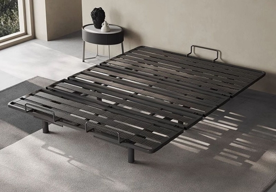 BN Intelligent Bed Frame With Adjustable Multi Angle Posture Zero Pressure Remote Control Lifting Function Iron Frame