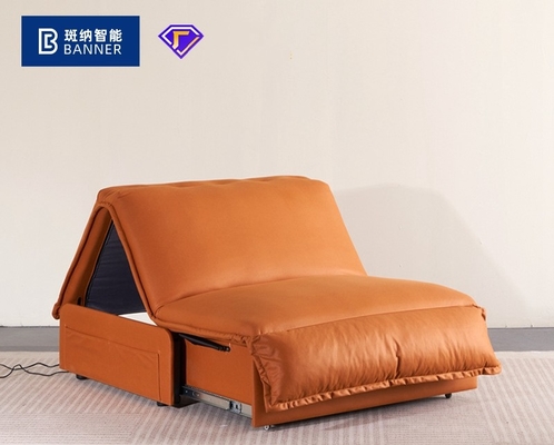 BN Stretching Function Sofa Bed Living Room Household Single Folding Sofa Bed Technology Cloth Electric Sofa Bed