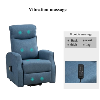 BN Nursing Single Fabric Sofa Cabin Functional Electric Elderly Lift Station Chair With Stretchable Recliner Chair