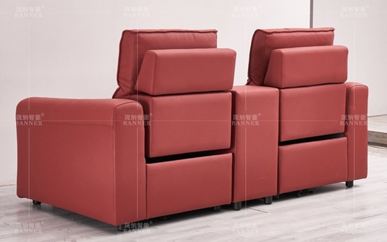 BN Italian Home Cinema Audio-Visual Room Leather Sofa Private Cinema Space Cabin Functional Electric Sofa Recliner Chair