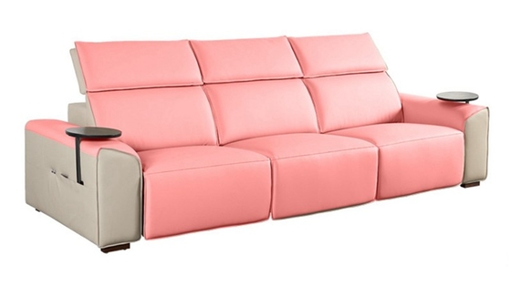 BN Italian Living Room Sofa Furniture Leather Functional Sofa Combination Electric Recliner Chair Sofa Recliner Sofa Bed