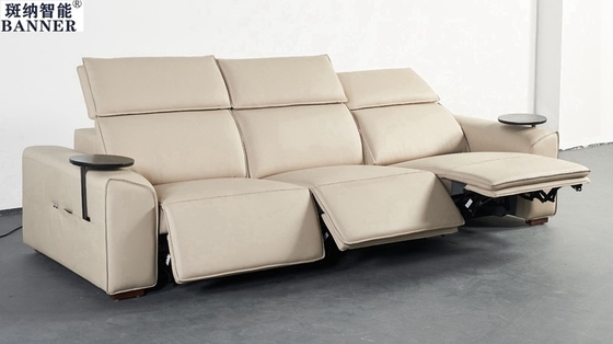 BN Italian Living Room Sofa Furniture Leather Functional Sofa Combination Electric Recliner Chair Sofa Recliner Sofa Bed