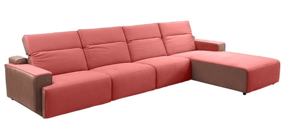 BN Furniture Sofa Italian Minimalist Scrub Sofa Leather Chair Sofa Chaise Corner Electric Functional Recliner Sofa