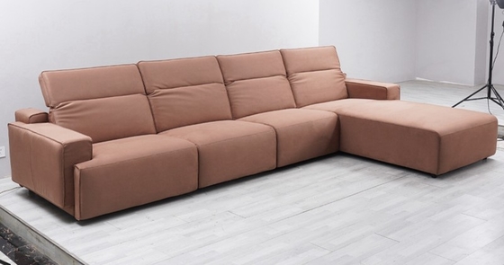 BN Furniture Sofa Italian Minimalist Scrub Sofa Leather Chair Sofa Chaise Corner Electric Functional Recliner Sofa