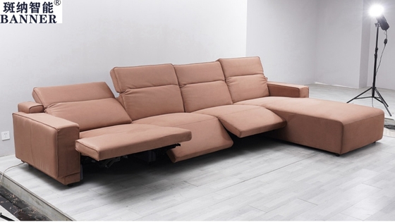 BN Furniture Sofa Italian Minimalist Scrub Sofa Leather Chair Sofa Chaise Corner Electric Functional Recliner Sofa