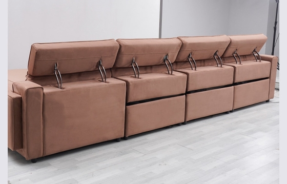 BN Furniture Sofa Italian Minimalist Scrub Sofa Leather Chair Sofa Chaise Corner Electric Functional Recliner Sofa