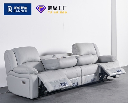 BN Multifunctional Electric Sofa Flip Back Coffee Table Armrest Living Room Intelligent Function Sofa Recliner Furniture