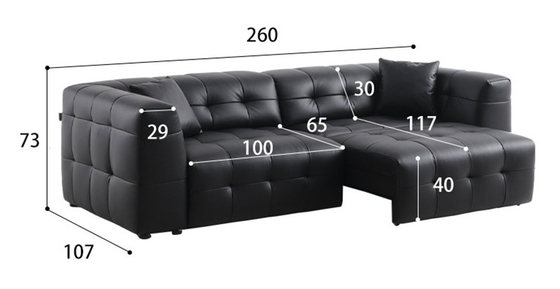 BN Italian Minimalist Retractable Smart Sofa Living Room Functional Chair Sofa Electric Adjustable Recliner Sofa Bed