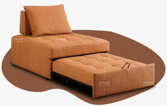 BN Single Puff Sofa Bed Living Room Retractable Single Sofa Bed Recliner Multifunctional Dual-Purpose Sofa Bed