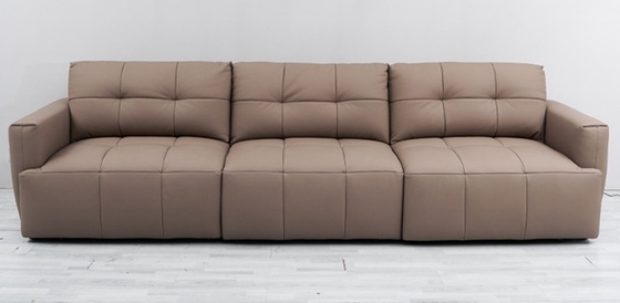 BN Electric Telescopic Function Sofa Bed Leather Sofa Dual-Purpose Electric Functional Sofa Bed Recliner Sofa