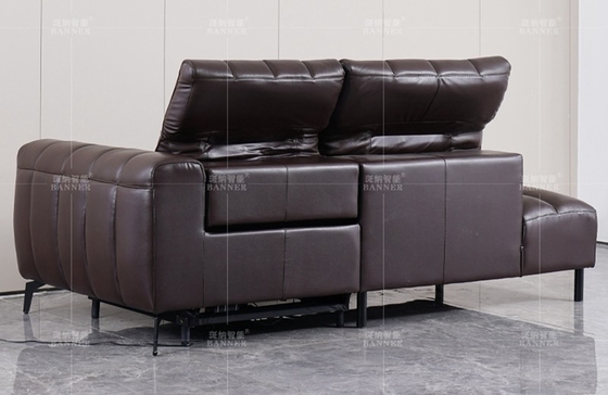 BN Italian Minimalist Living Room Electric Function Genuine Leather Sofa Home Furniture Functional Sofa Recliner