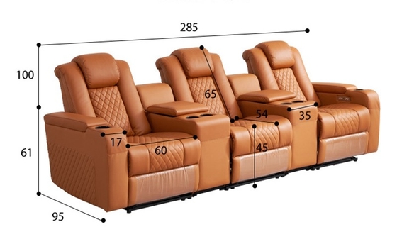 BN Smart Home Cinema Sofa VIP Cinema Multi Functional Electric Private Cinema Villa Luxury Business Sofa Chair