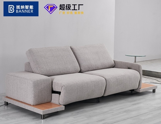 BN Electric Smart Double Function Sofa Edge Glass Tea Table Storage Cinema Sofa Combination Furniture