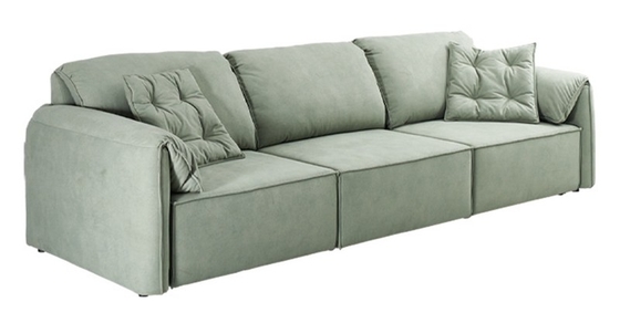 BN Technology Velvet Sofa Electric Recliner Nordic Italian Living Room Elephant Ear Extension Functional Sofa