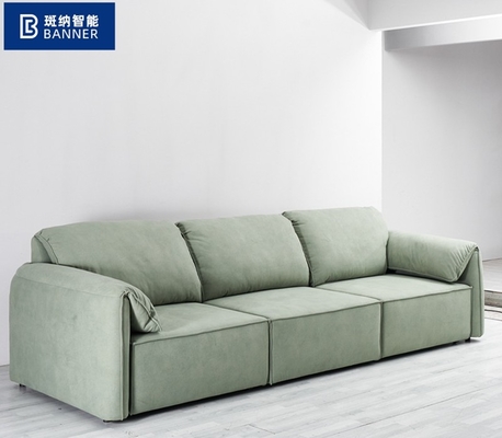 BN Technology Velvet Sofa Electric Recliner Nordic Italian Living Room Elephant Ear Extension Functional Sofa