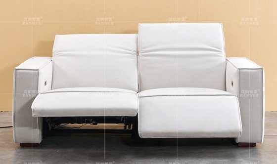 BN Italian Minimalist Functional Sofa Living Room Wear-Resistant Cat Claw Cloth Double Seat Electric Recliner Sofa