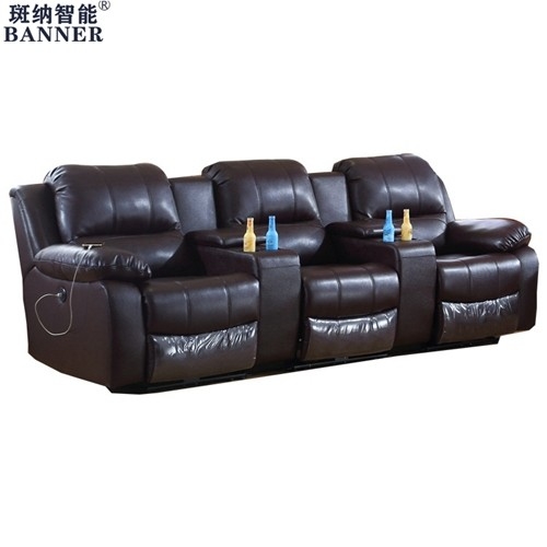 BN Cinema Chair Sofa Space Capsule Multifunctional Home Theater Leather Combination Electric Recliner Functional Sofa