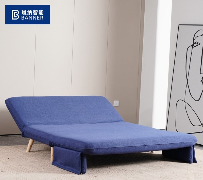 BN Recliner Technology Cloth Sofa Bed Dual-Purpose Foldable Double Living Room Small Unit Multifunctional Variable Bed