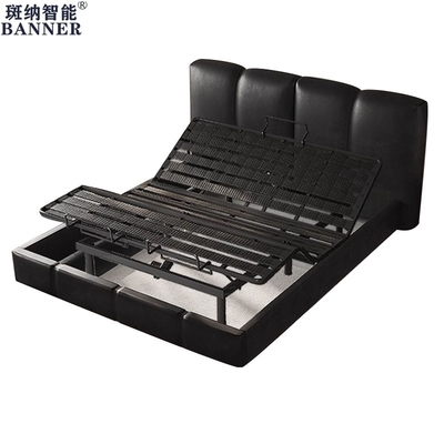 BN Intelligent Bed Frame With Adjustable Multi Angle Posture Zero Pressure Remote Control Lifting Function Iron Frame